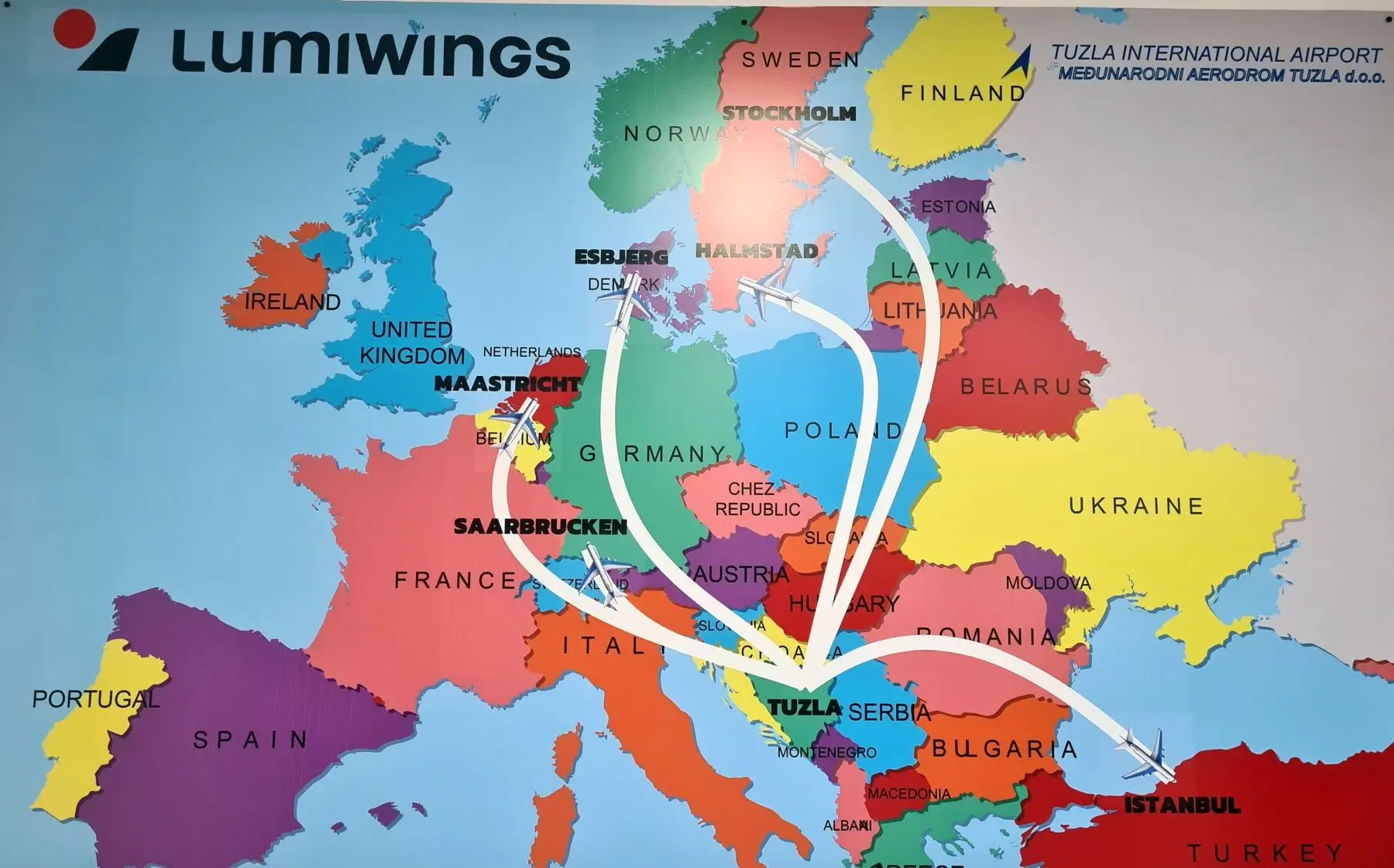 Tuzlanski aerodrom se sa Lumiwings-om vraća na mapu evropskih destinacija